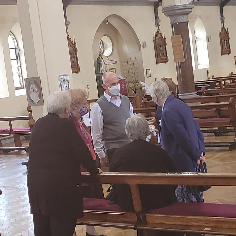 Fr. John and Some Parishioners